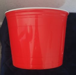 Red bucket