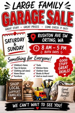 Huge Garage Sale