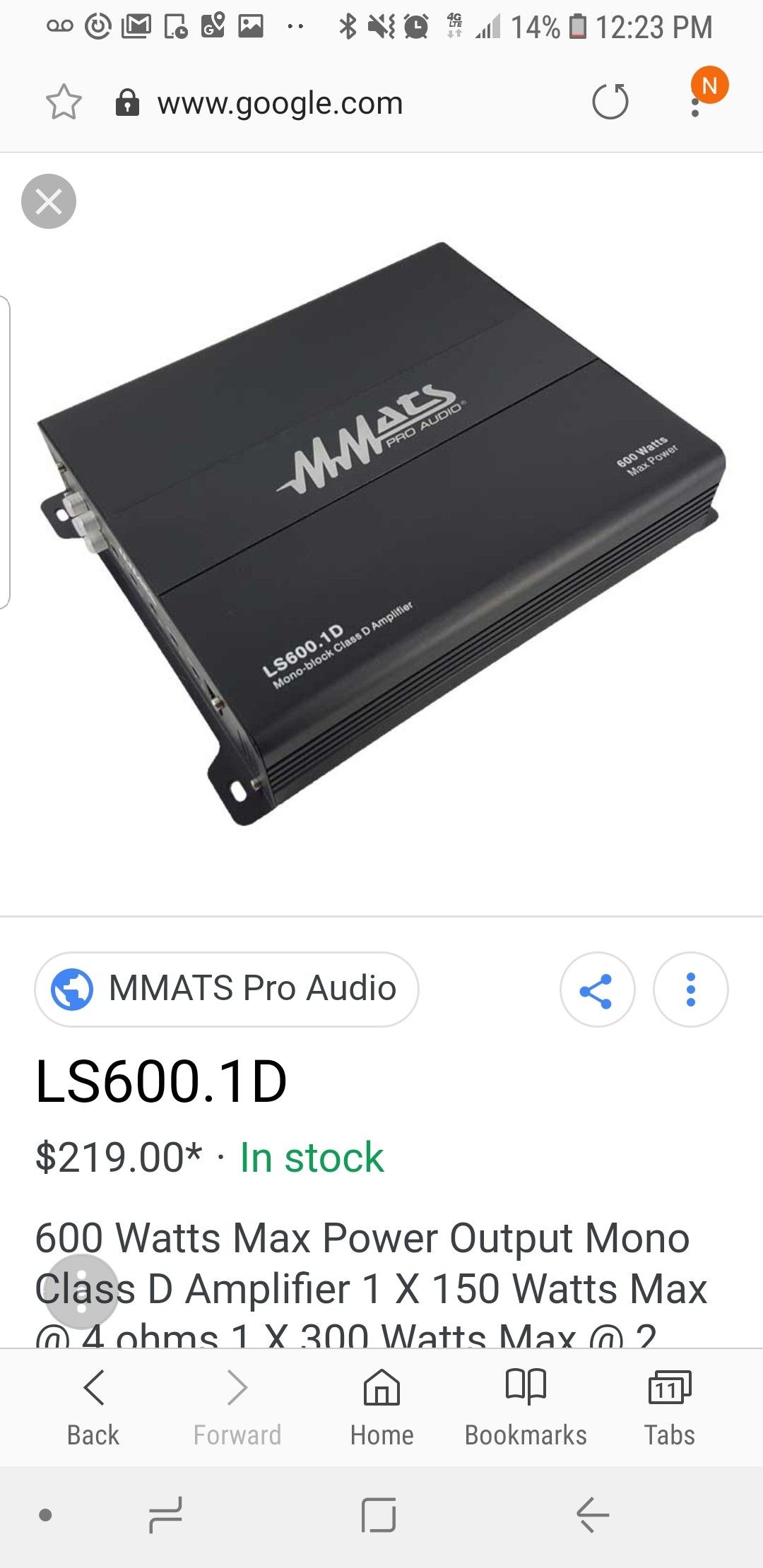 Mmats pro audio 600 watt 1 ohm amp! Powerful and runs 1 ohm consistent. I ran 2 Kicker CVR's