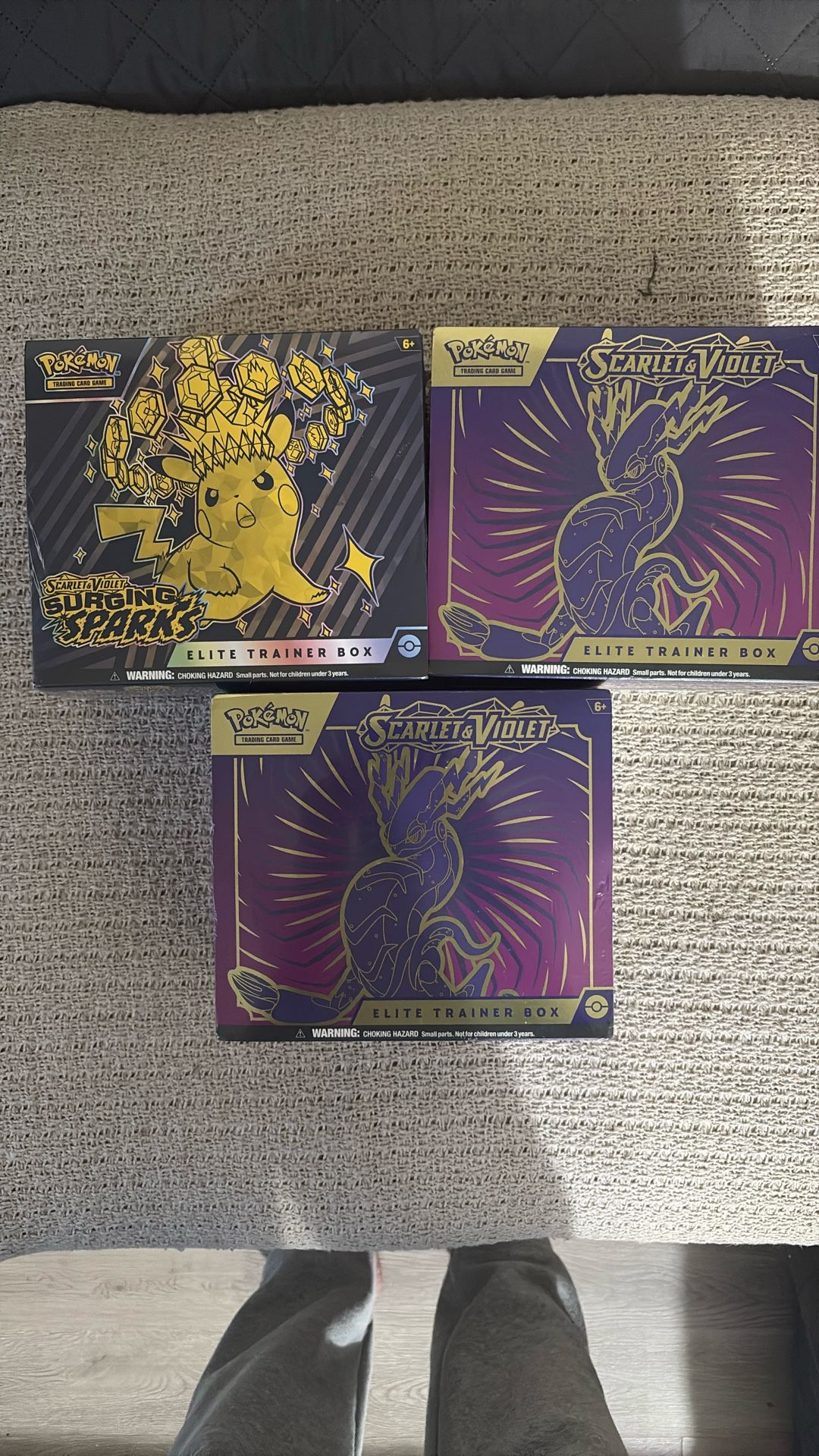 Pokémon ETBs Sale (small Rips)