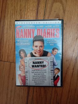 3/$10 🌟 The Nanny Diaries Widescreen Edition DVD Scarlett Johansson Chris Evans