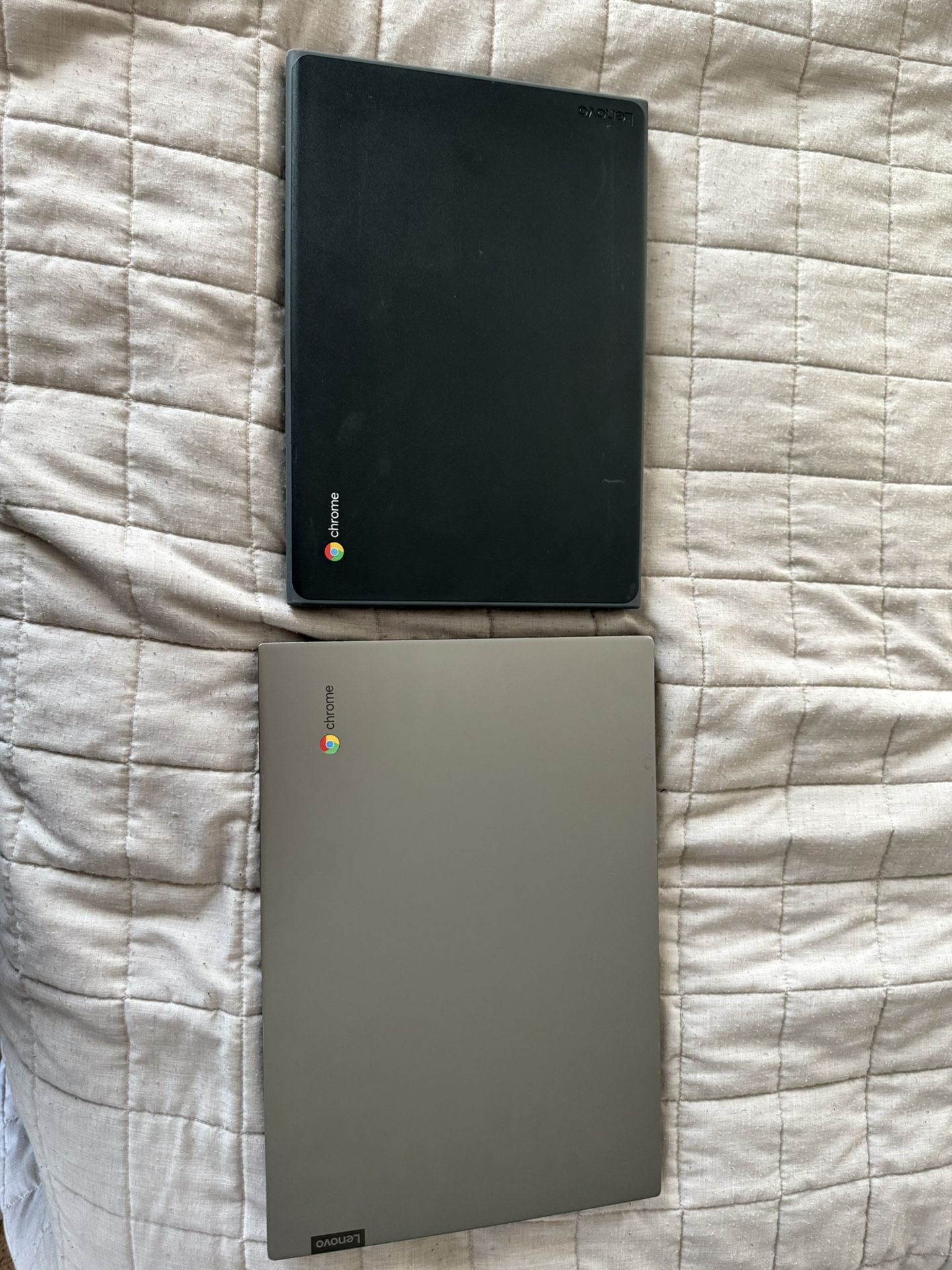 2 Lenovo Chromebooks