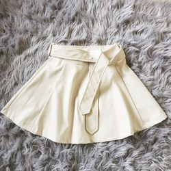Cream Skirt 