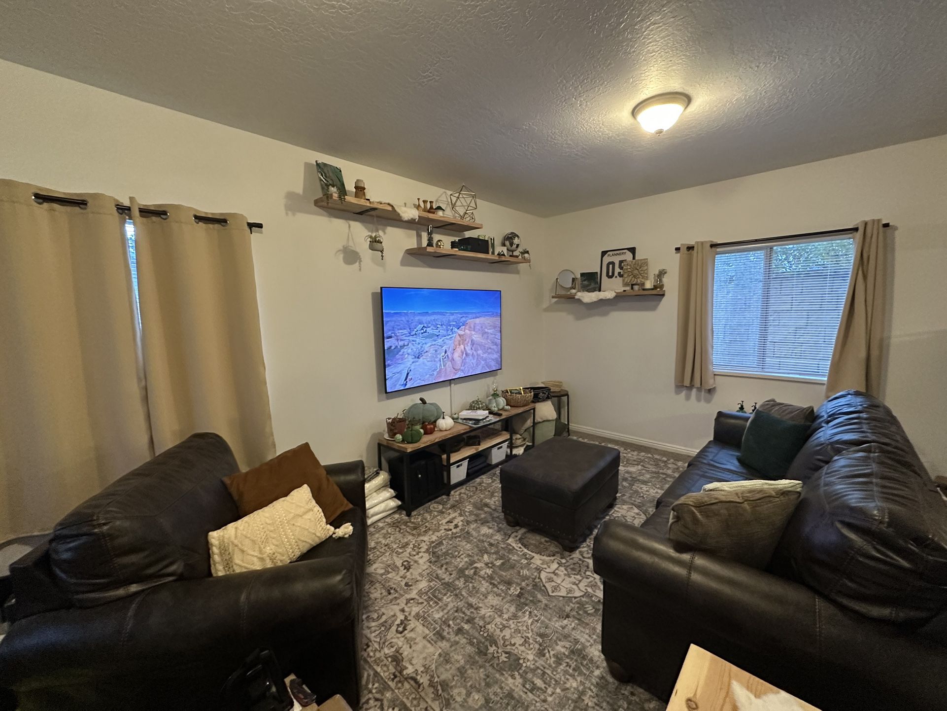 Ashley Leather Couch and Chair Set - $500-$700 OBO (Kearns/SLC)