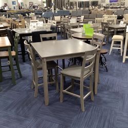 Square Counter Table Set Signature Design By Ashley