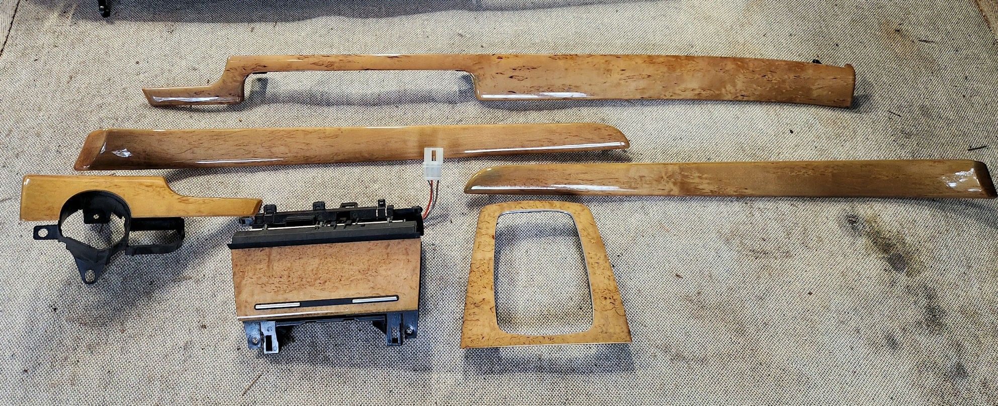 Audi A4/S4 OEM Wood Trim Set (from '08 A4b7)