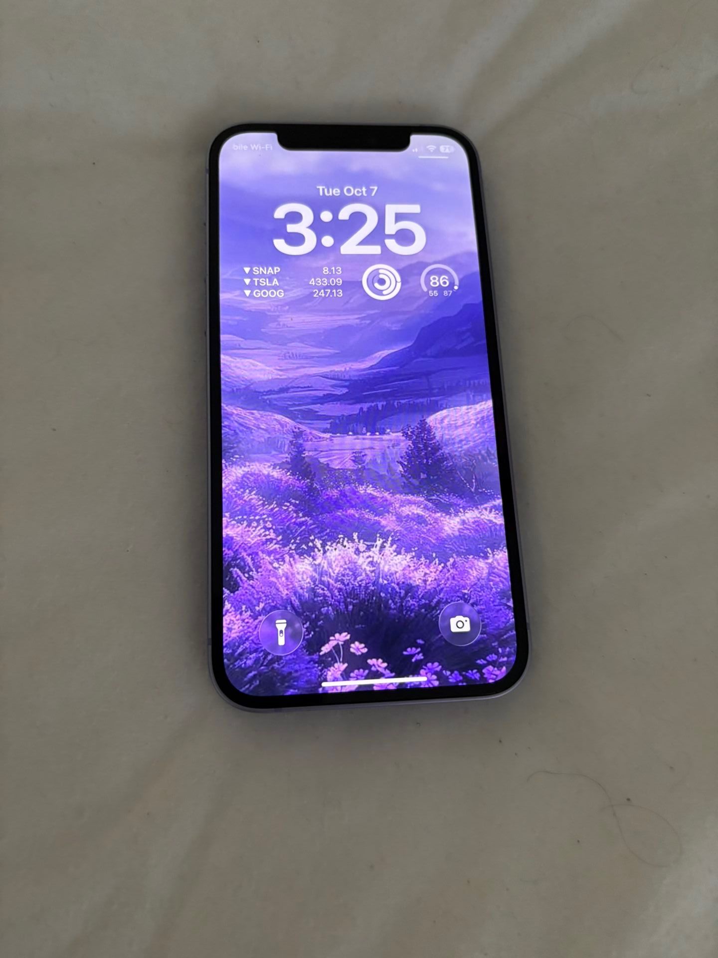 iPhone 12 Lavender Unlocked Perfect Condition