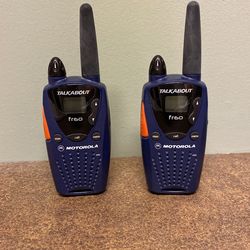 Motorola Walkie Talkies FR60 Talkabout 