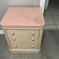 Dresser & one nightstand
