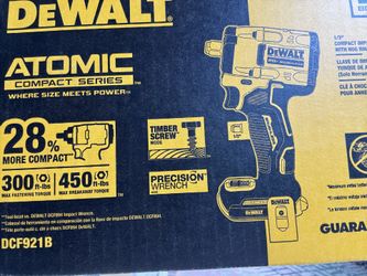 Dewalt Atomic Wrench 1/2 