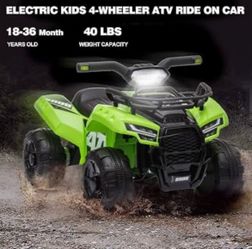 Electric Kids 4-Wheeler ATV Ride-On Car