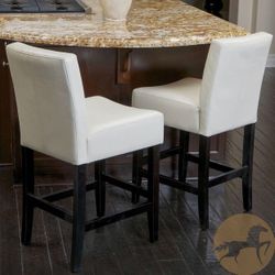 Counter stools Color White