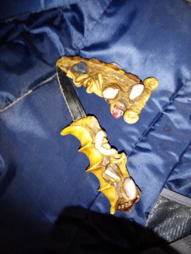 Filet Knife With Custom Handle And Sheath