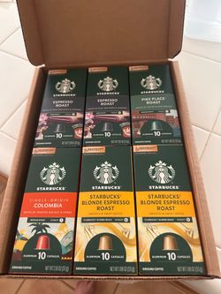 60 Starbucks Nespresso Variety Pack
