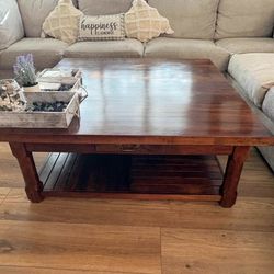 Solid Mahogany coffee table