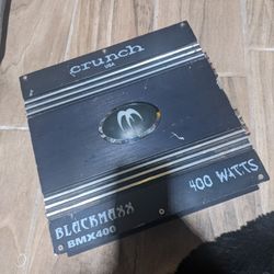 Crunch Black Maxx Bmx400 Amp