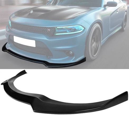 2015-2023 Dodge Charger SRT IKON Style Front Lip Splitter Spoiler PU