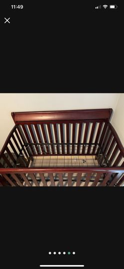 Graco bed used normal wear With Mattress 