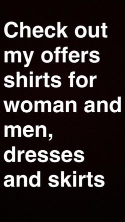 Shirts dresses skirt