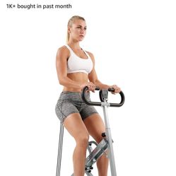 Sunny Fitness Row And Ride Squad Machine 