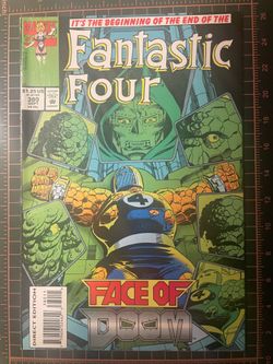 Fantastic Four #380 (Direct Edition)- bagged and boarded