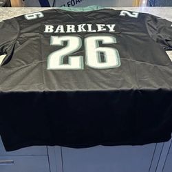 Philly Eagles Black Nike Barkley Jersey Sz XL