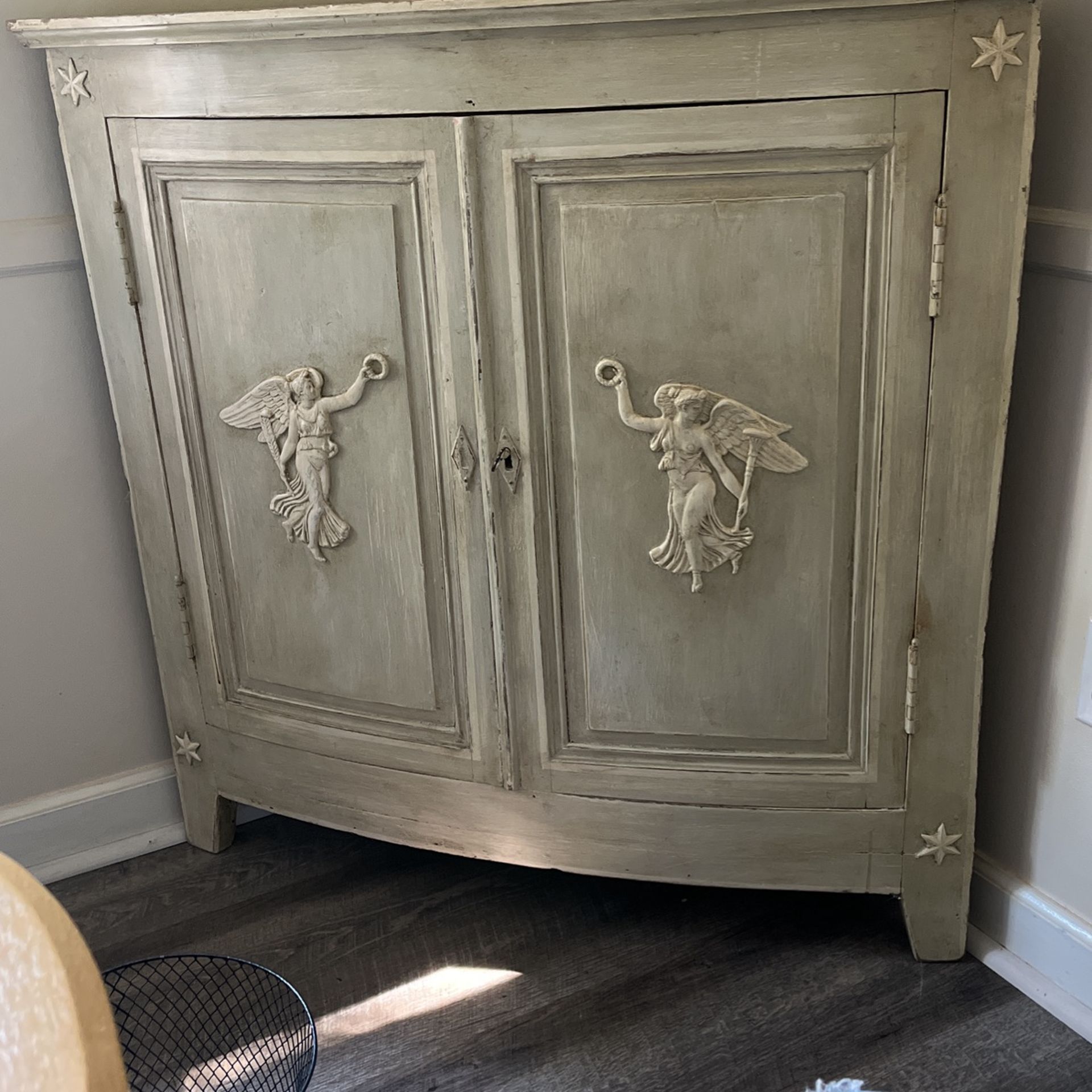 Antique Corner Cabinet