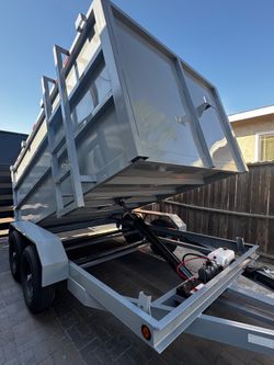 New 12ft Long Hydraulic Dump Trailer