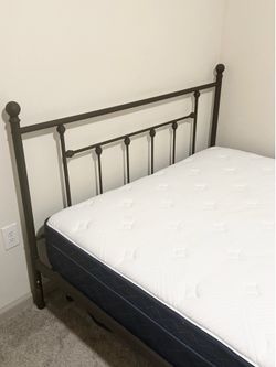 QUEEN BED METAL FRAME