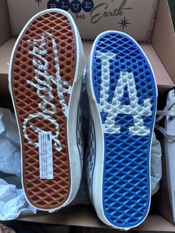 Dodgers x Vans off the wall collab (9.5 size)