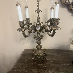 Antique Candelabra  Lamps