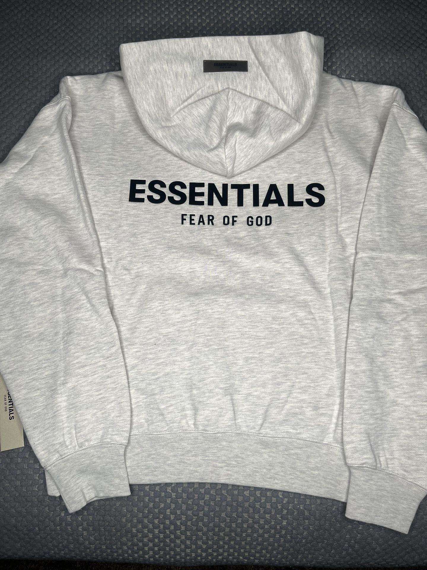 ESSENTIALS light Oatmeal Hoodie