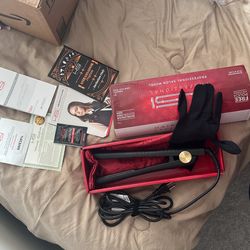 HSI professional 1”ceramic Hair Flat Iron 