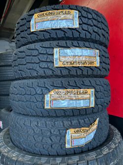 Vendo set de llantas 215:70R15 marca GROUND SPEED