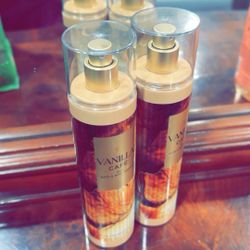 Bath & body find fragrance mist vanilla Cafe $15 each 