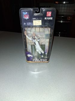 2010 MINNESOTA VIKINGS BRETT FARVE MCFARLANE FIGURE NEW FACTORY SEALED