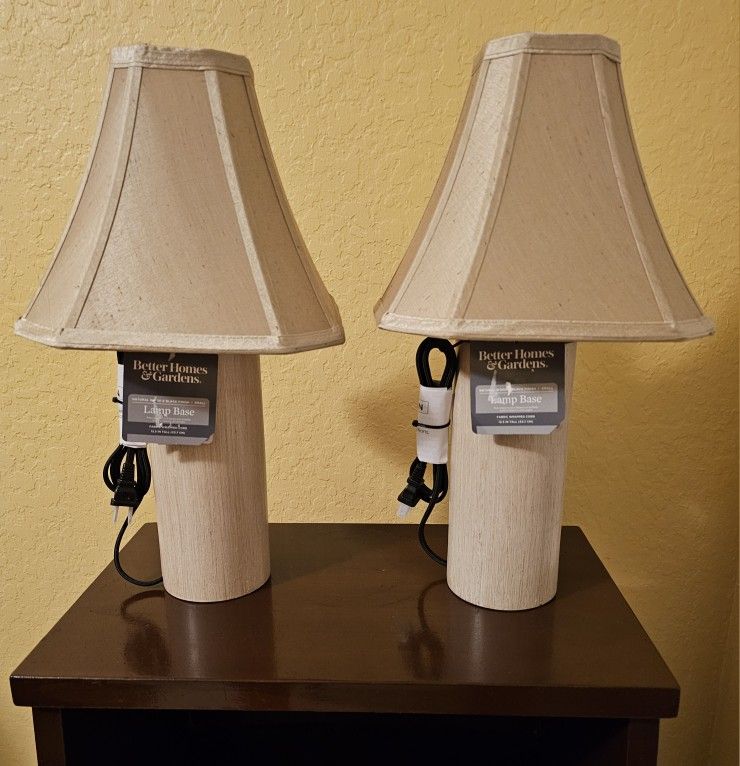 Better Home & Garden Table Top Lamps