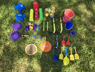 Lot of Beach Lake or Sandbox Toys