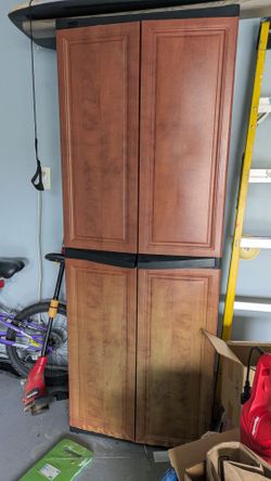 Free garage cupboard