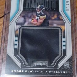 Chase Claypool 52/199 Mammoth Jersey Patch Pittsburgh Steelers 2020