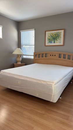 King size bed like new