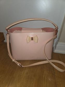 Ted baker purse hand bag in light pink