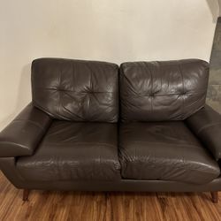 Leather Sofa. 