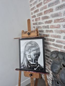 Large Beautifully Framed Brigitte Bardot Photo