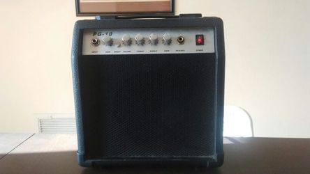 Pg-10 amplifier needs aux but other than that in great working shape and a good price