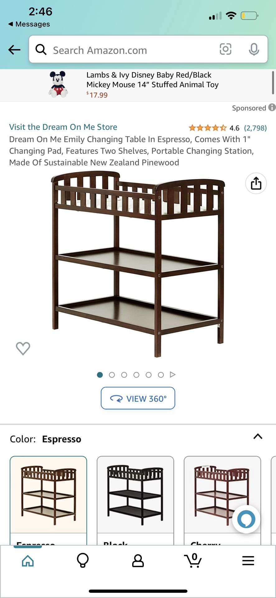 Like New Baby Changing Table