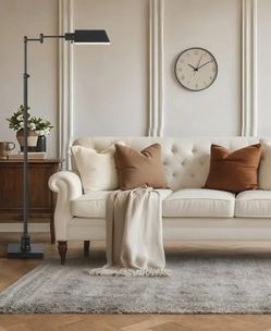 Floor Lamp with 350° Swing Arm