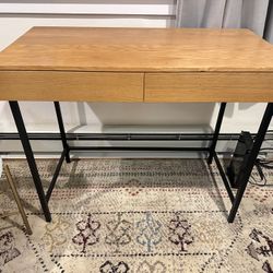Wooden Desk/Vanity