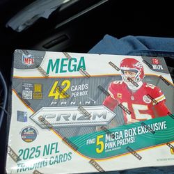 Mega 42 card box panini prizm