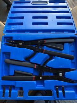 Snap Ring Pliers Set with Case